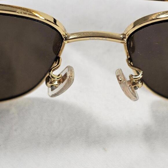 Coach Classic Aviator Sunglasses HC7061 - Gold Matte Dark Tortoise/Brown W/case - Picture 6 of 11